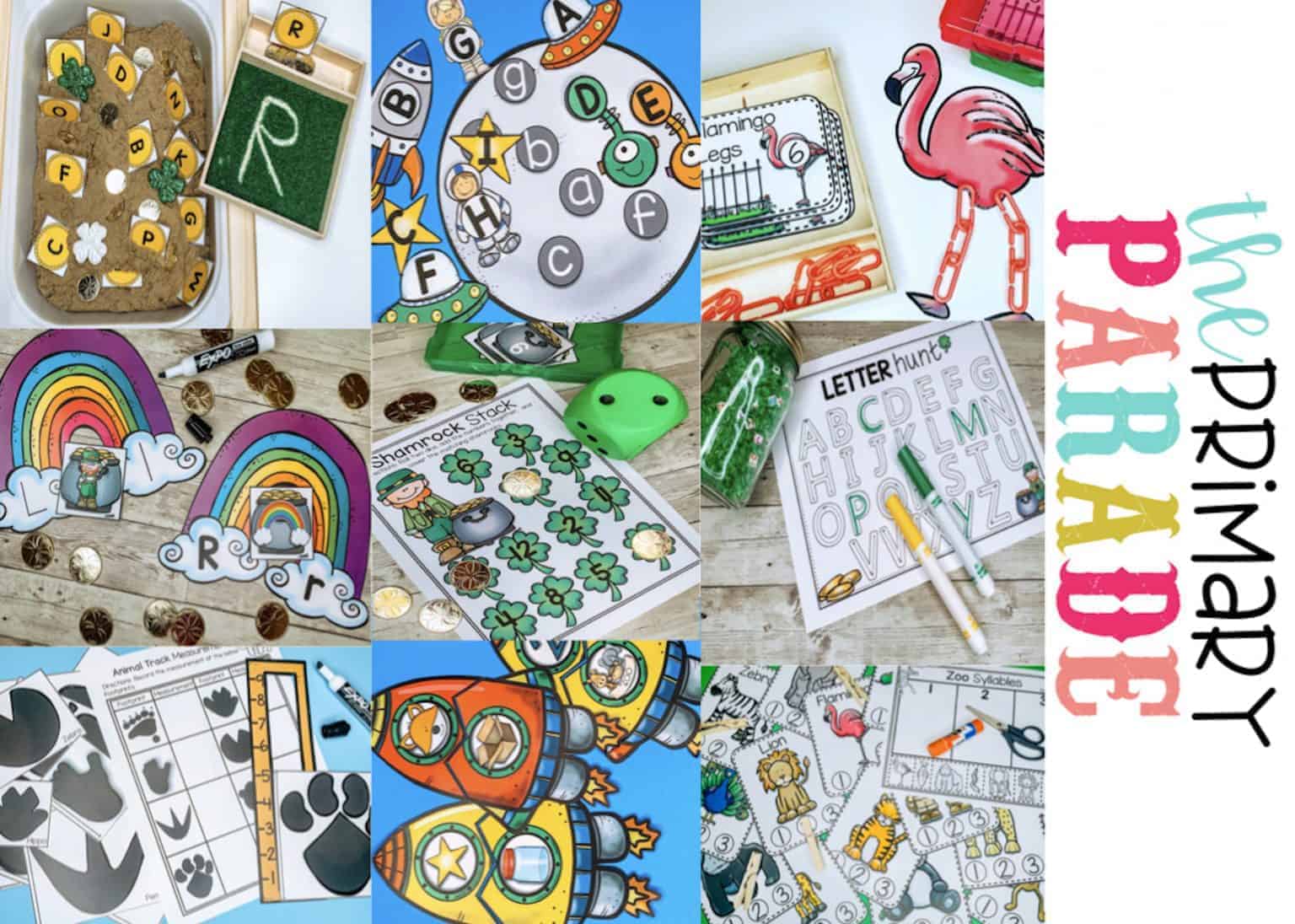 Free Preschool Visual Schedule - The Primary Parade