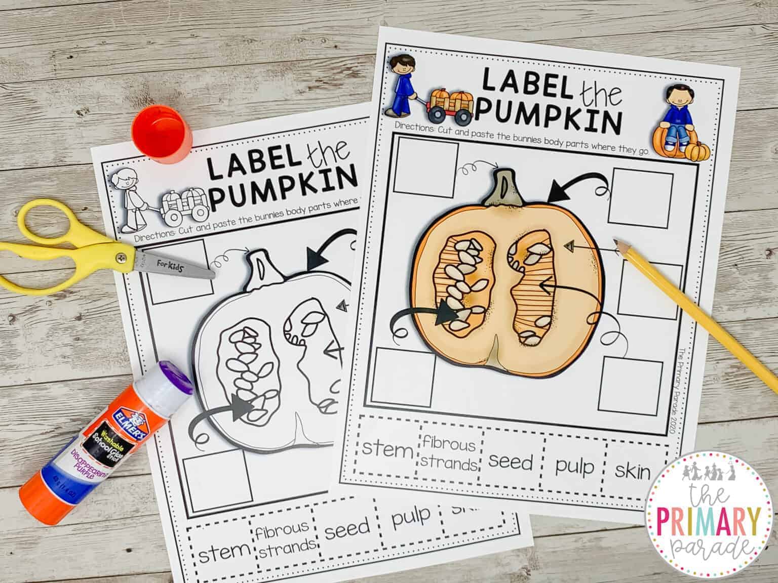 Preschool Pumpkin Activities - The Primary Parade