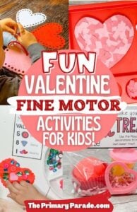 Valentine’s Day Fine Motor Activity for Preschoolers - The Primary Parade