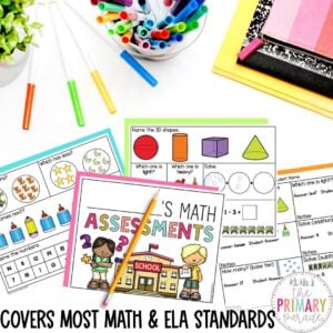 Kindergarten Beginning of Year Assessment (Free Checklist)