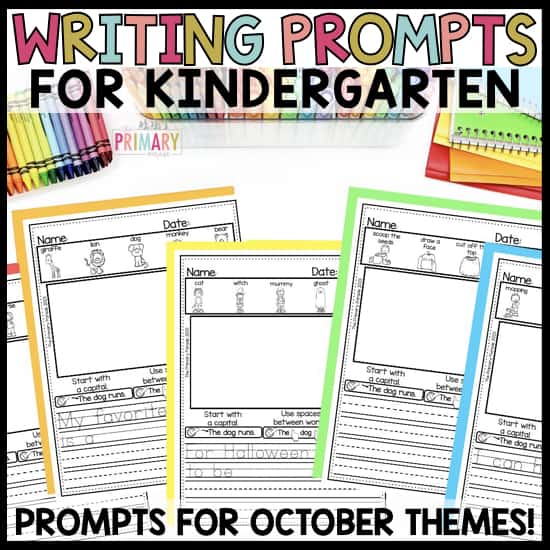 October writing prompts