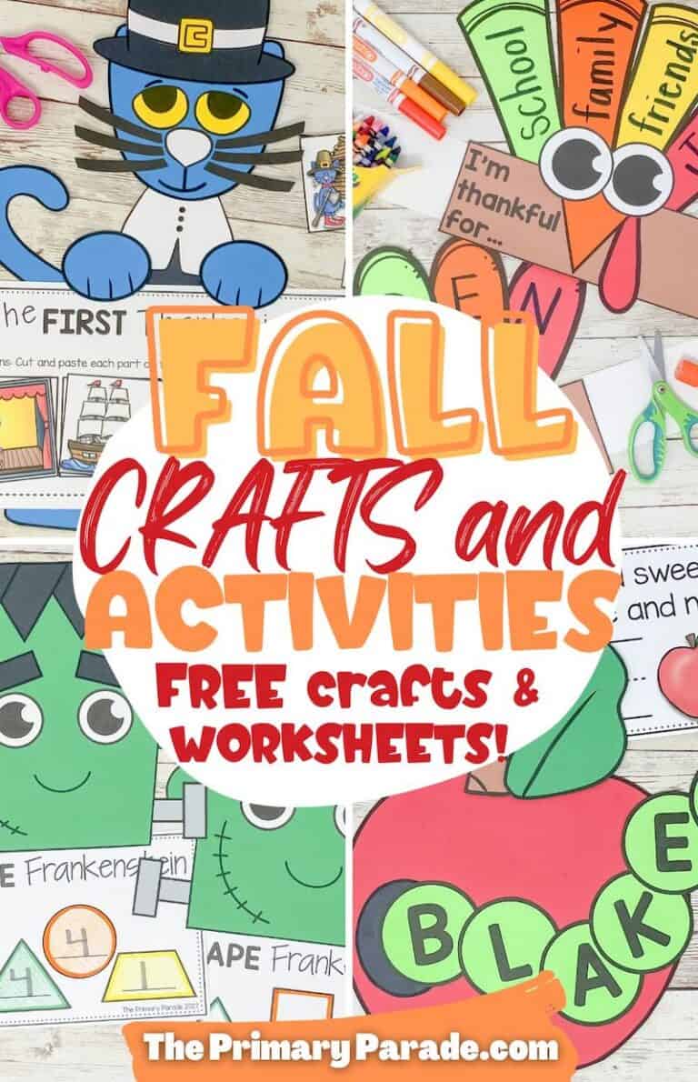 Fun and Easy Fall Crafts for Kids - The Primary Parade