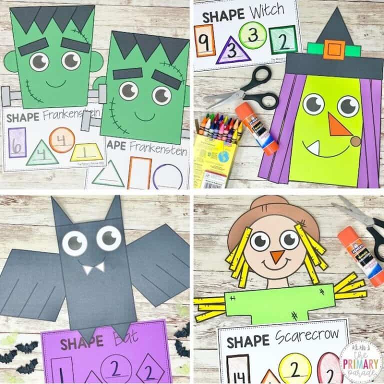 fall shape crafts