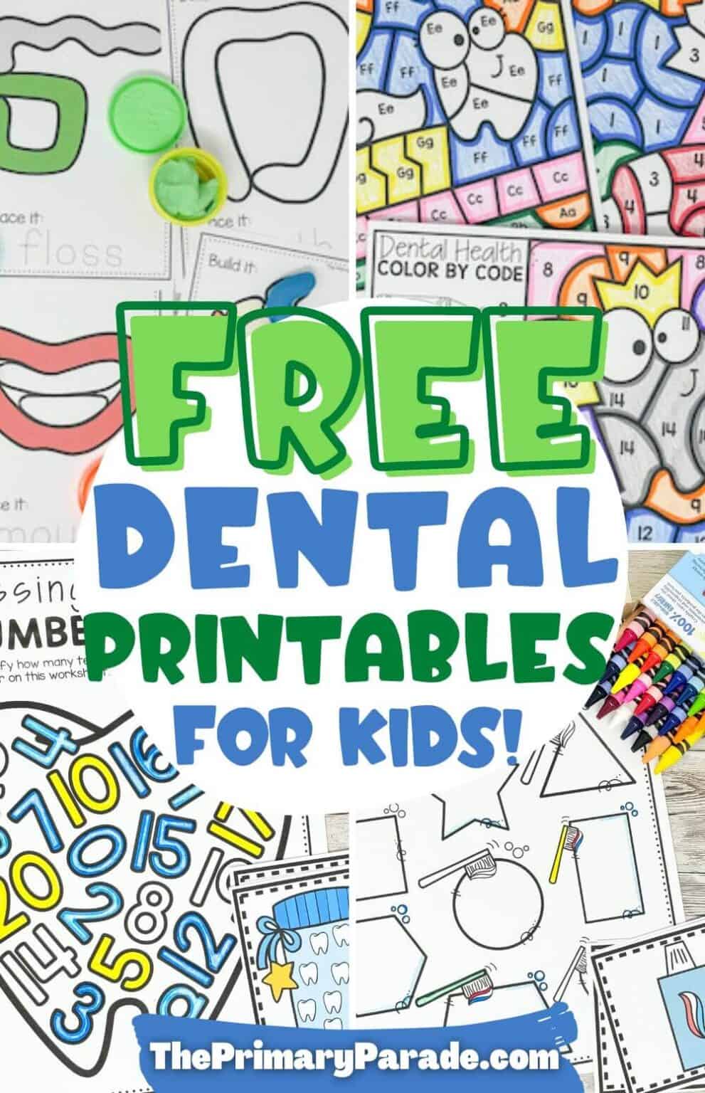 Fun Dental Health Activities for Preschool Kids - The Primary Parade