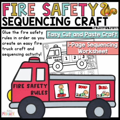 fire safety craft for fire safety week