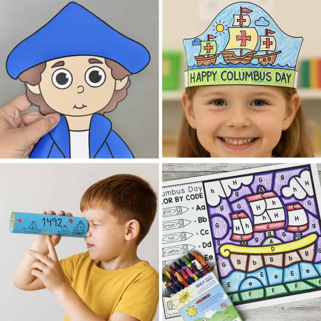 preschool Columbus Day crafts