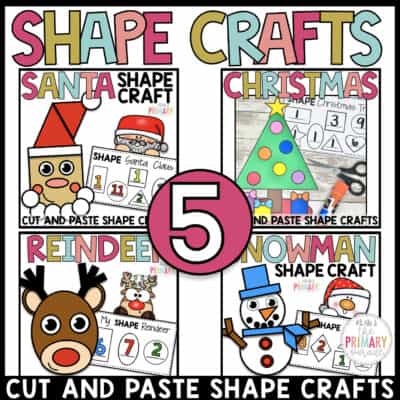 Christmas shape craft bundle