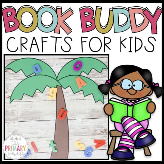 Chicka Chicka Boom Boom book companion craft for kindergarten