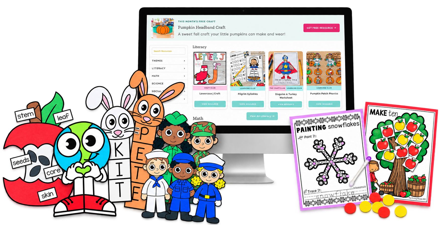 crafts and activities in The Primary Parade membership