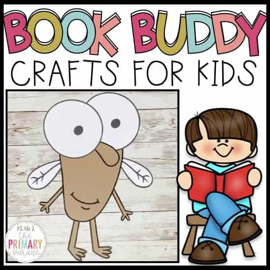 Fly Guy book companion craft for kindergarten