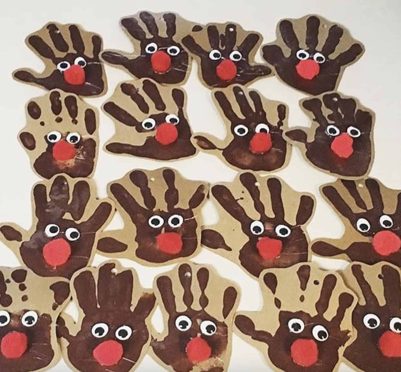 Handprint Rudolph Craft