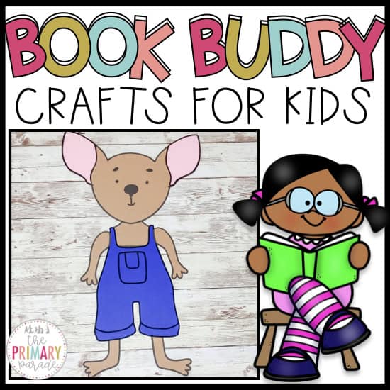 If You Give a Mouse a Cookie book companion craft for kindergarten