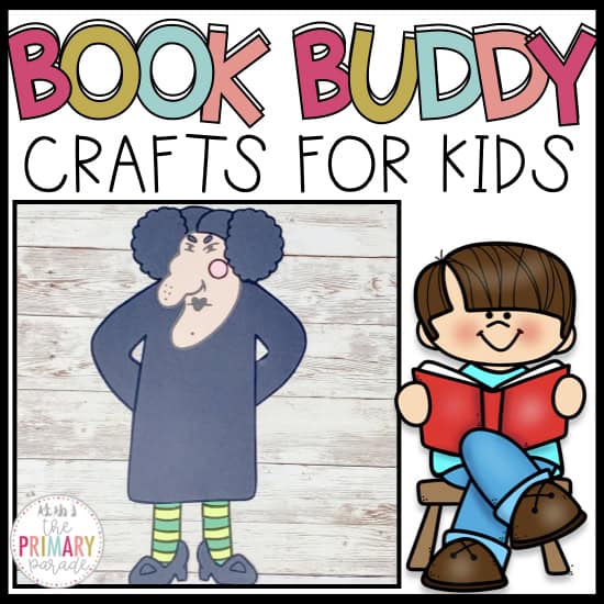 Miss Nelson Is Missing book companion craft for kindergarten