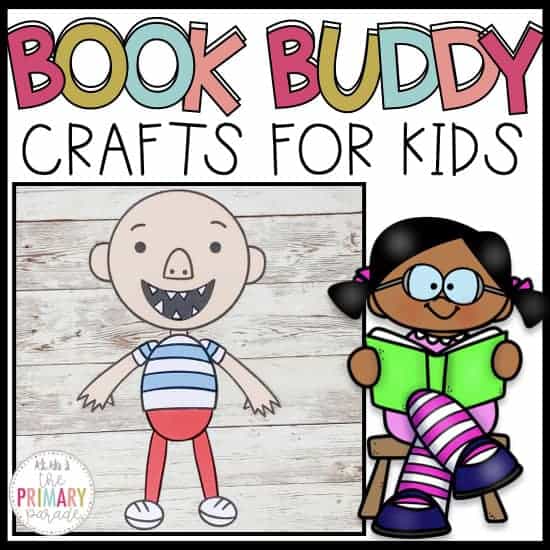 No, David! book companion craft for kindergarten