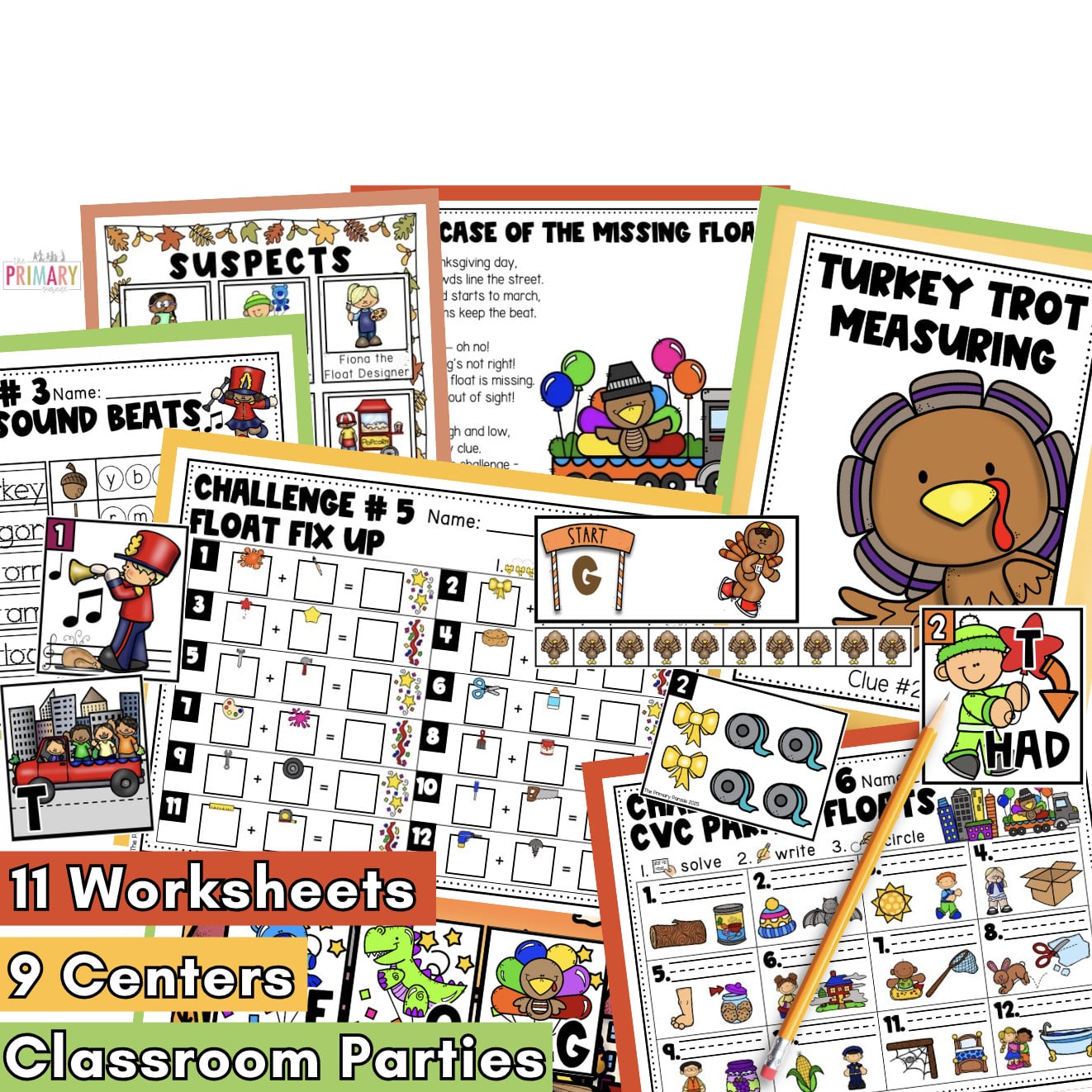 thanksgiving escape room for kindergarten