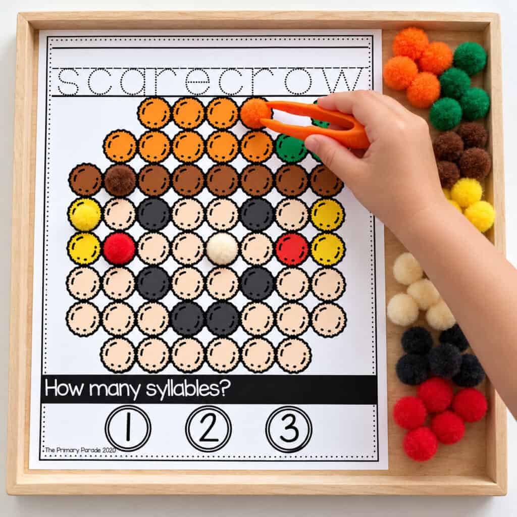 Thanksgiving Pom Pom Mats resource preview