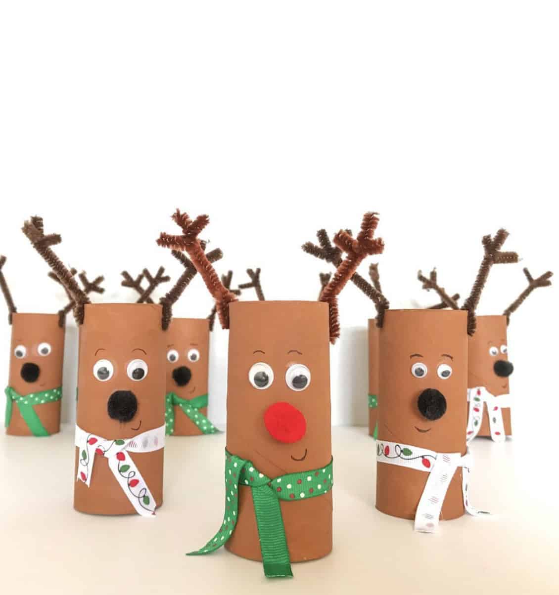 Toilet Paper Roll Reindeer Craft