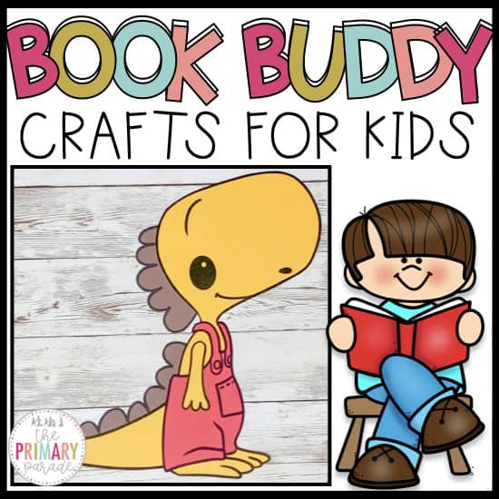 We Don't Eat Our Classmates book companion craft for kindergarten