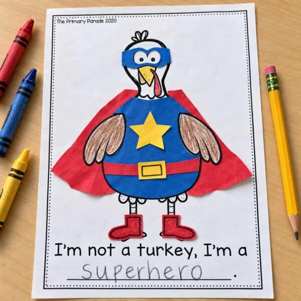 Disguise A Turkey Worksheet