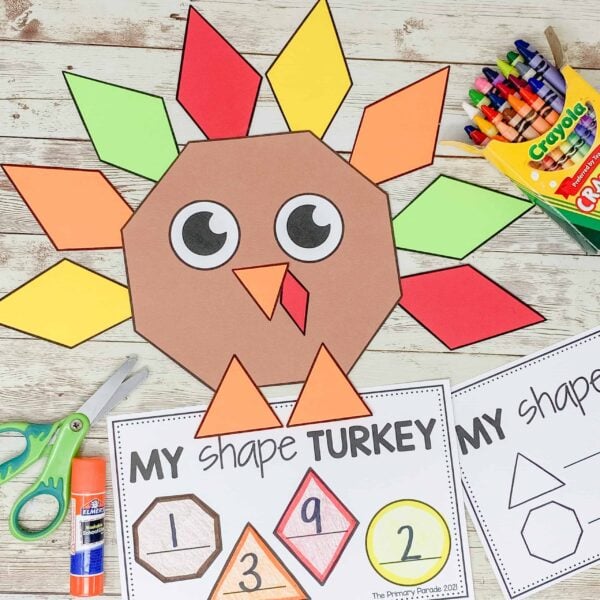 Shape Turkey Craft