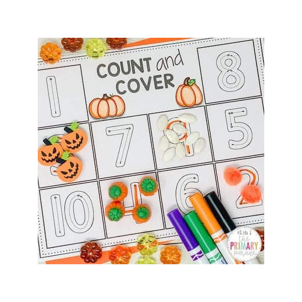 Pumpkin Count And Cover