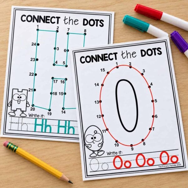 Alphabet Connect The Dots