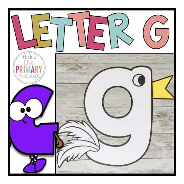 Lowercase g Craft