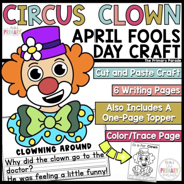 April Fools Clown Craft