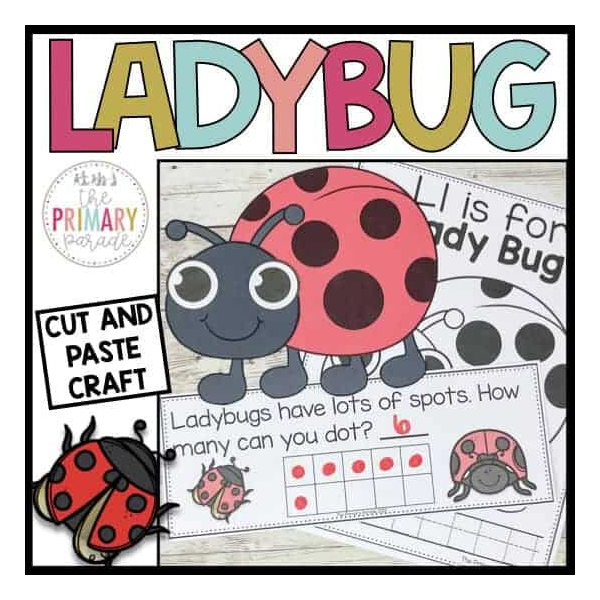 Ladybug Math Craft