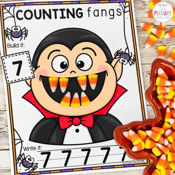 Vampire Counting Fangs