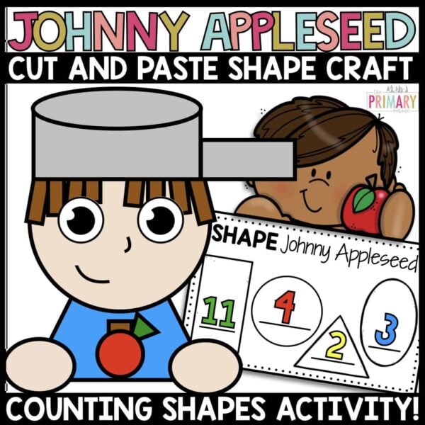 Johnny Appleseed Shape Craft