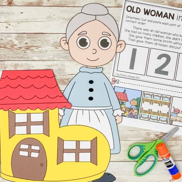 Old Woman Who Lived In A Shoe Craft