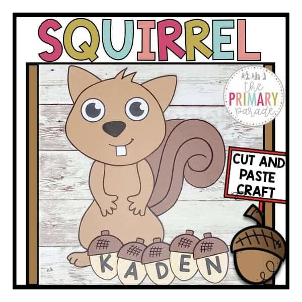 Squirrel Name Craft