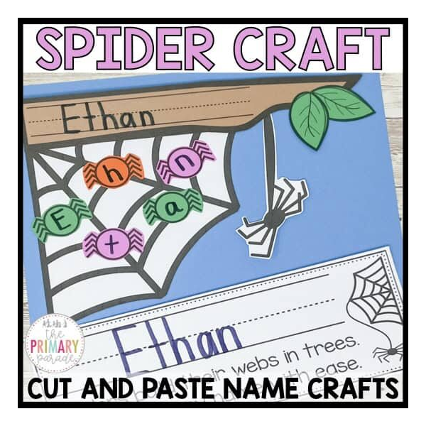 Spider Name Craft