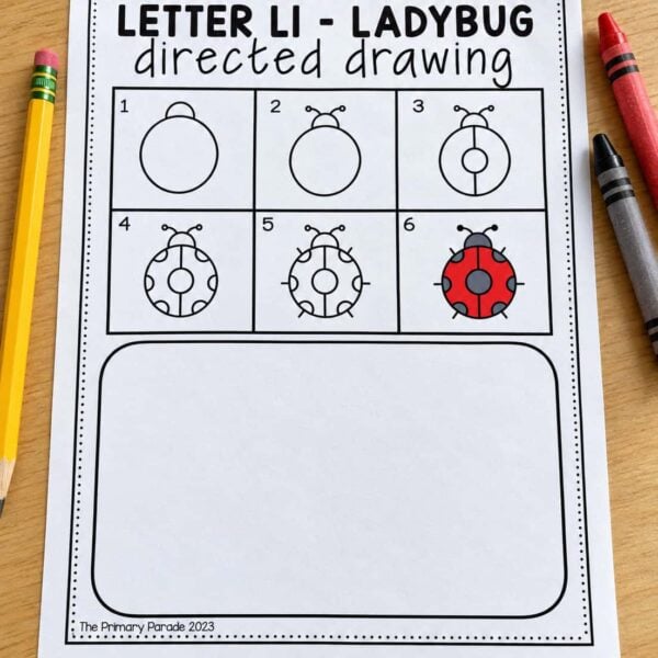 A-Z Directed Drawing Pages