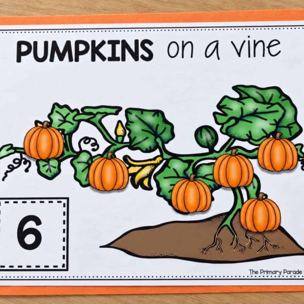 Pumpkins On A Vine