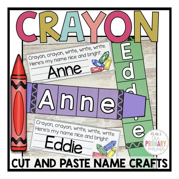 Crayon Name Craft