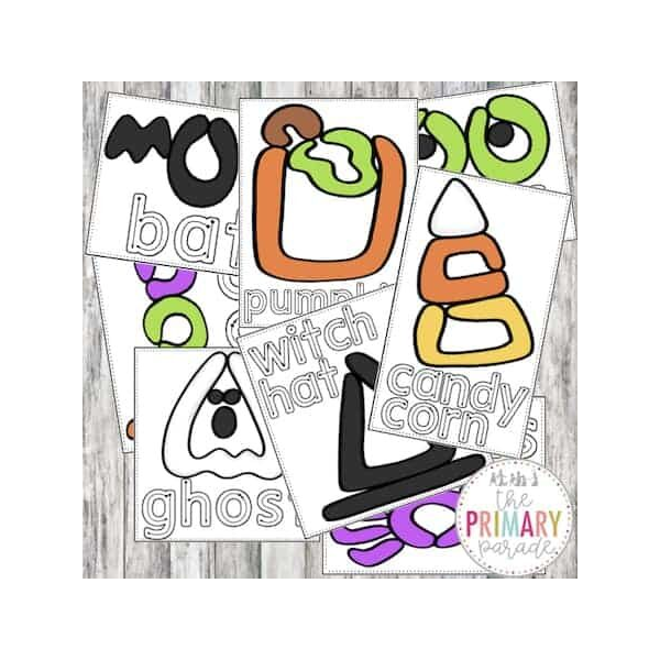 Halloween Playdoh Mats