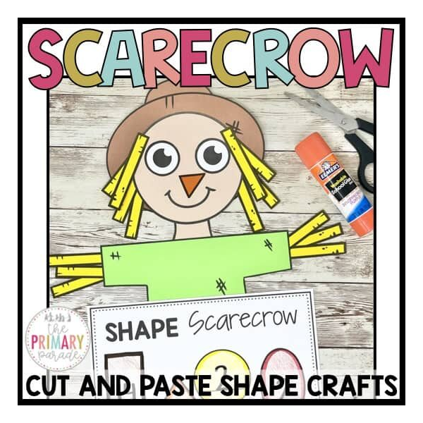 Scarecrow Shape Craft