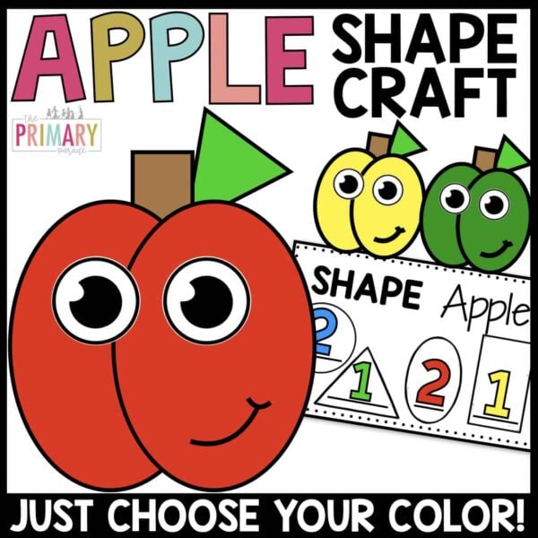 Apple Shape Craft