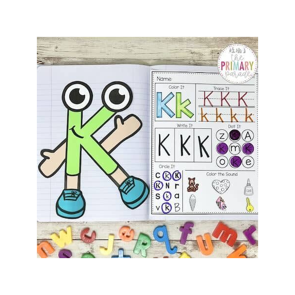 Interactive Alphabet Notebook