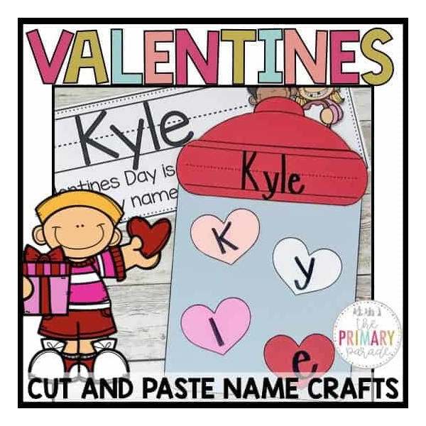 Valentine's Day Name Craft