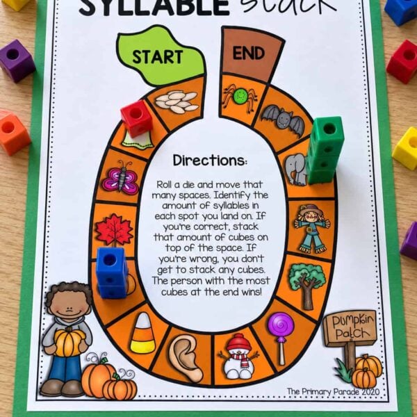 Pumpkin Syllable Stack
