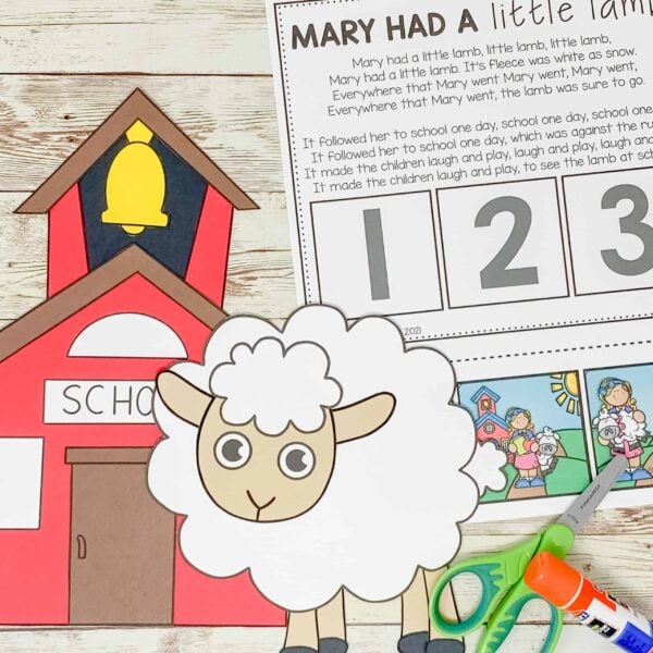 Mary Had A Little Lamb Craft