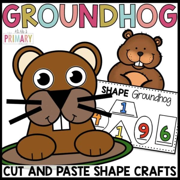 Groundhog Shape Craft