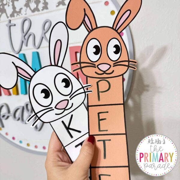 Easter Bunny Name Craft