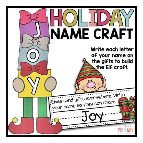 Elf Gifts Name Craft