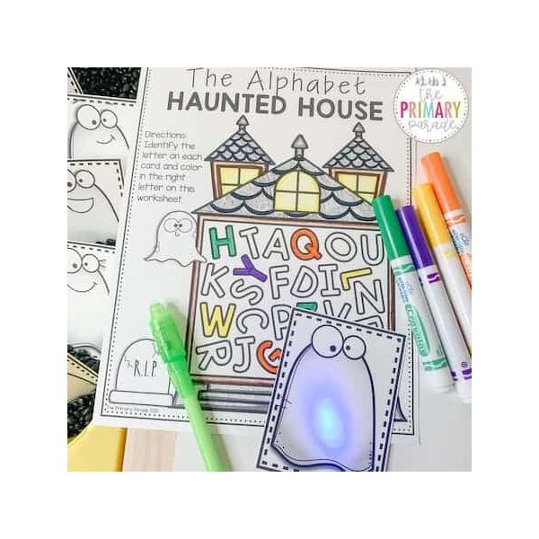 Haunted House ABC Hunt