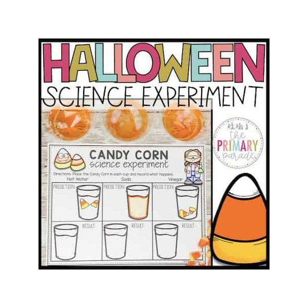 Halloween Science Experiment With Candy Corn