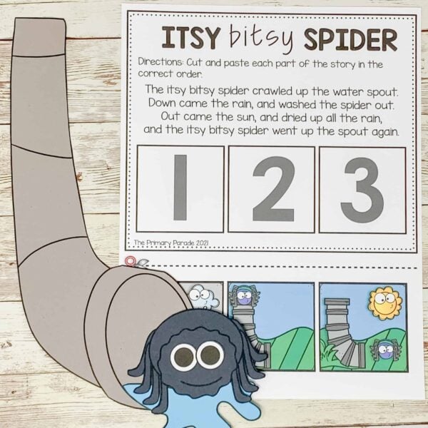 Itsy Bitsy Spider Craft